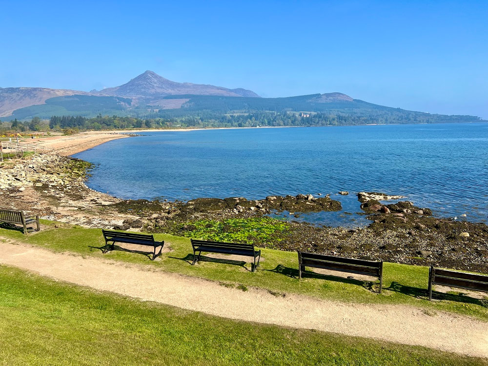 Isle Of Arran Bench With A View Orig 