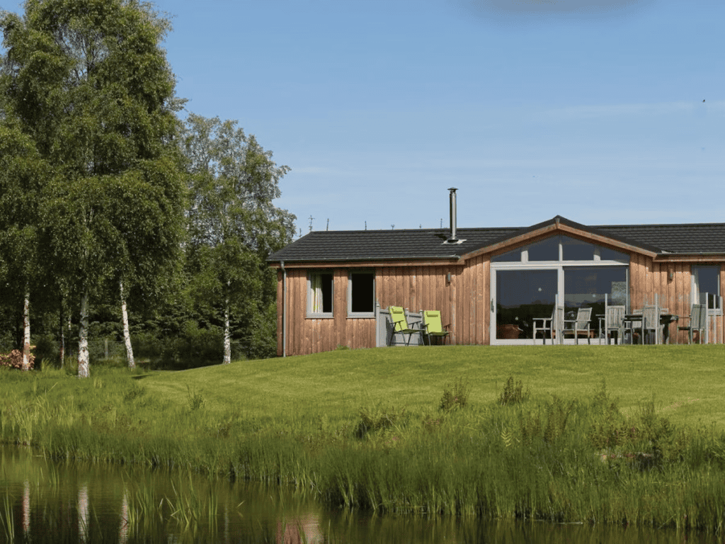 Fern Lodge at Pitlandie Wood Lodges