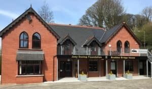 Joey Dunlop Foundation building at Braddan Bridge House